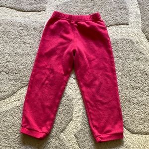 Patagonia fleece pants (4T)